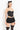 EMBROIDERED BUSTIER BLACK