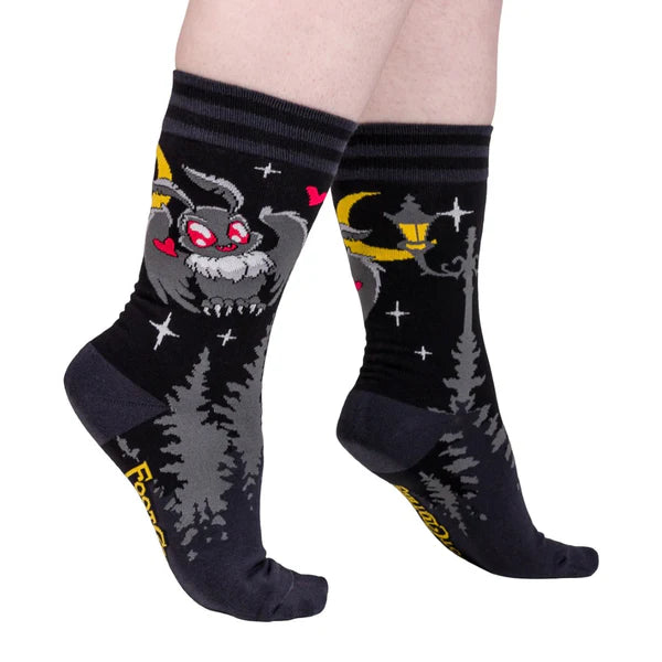 CUTE MOTHMAN SOCKS