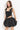 TIE ACCENT BUSTIER BLACK