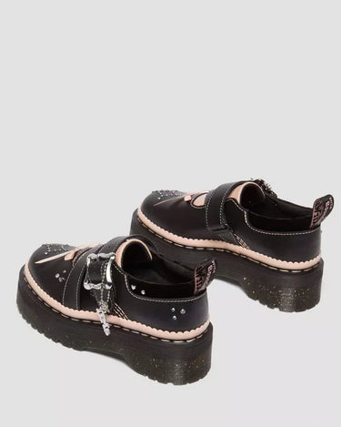 KEMSLEY BLACK/POWDER PINK