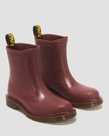 1460 RAIN BOOT CHERRY RED