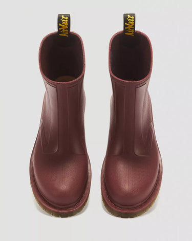 1460 RAIN BOOT CHERRY RED