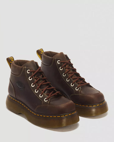 BUZZ 6 EYE BOOT DARK BROWN