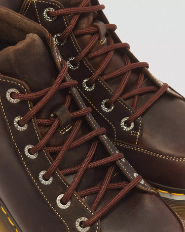 BUZZ 6 EYE BOOT DARK BROWN