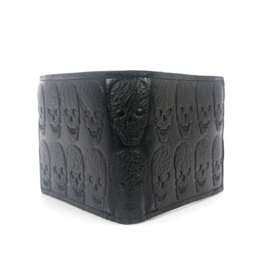 SKULL PATTERN WALLET