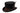 DISTRESSED TOP HAT BLACK