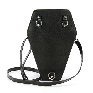 METALLIC CROSS COFFIN BAG
