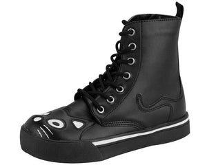 BLACK KITTY SNEAKER BOOT