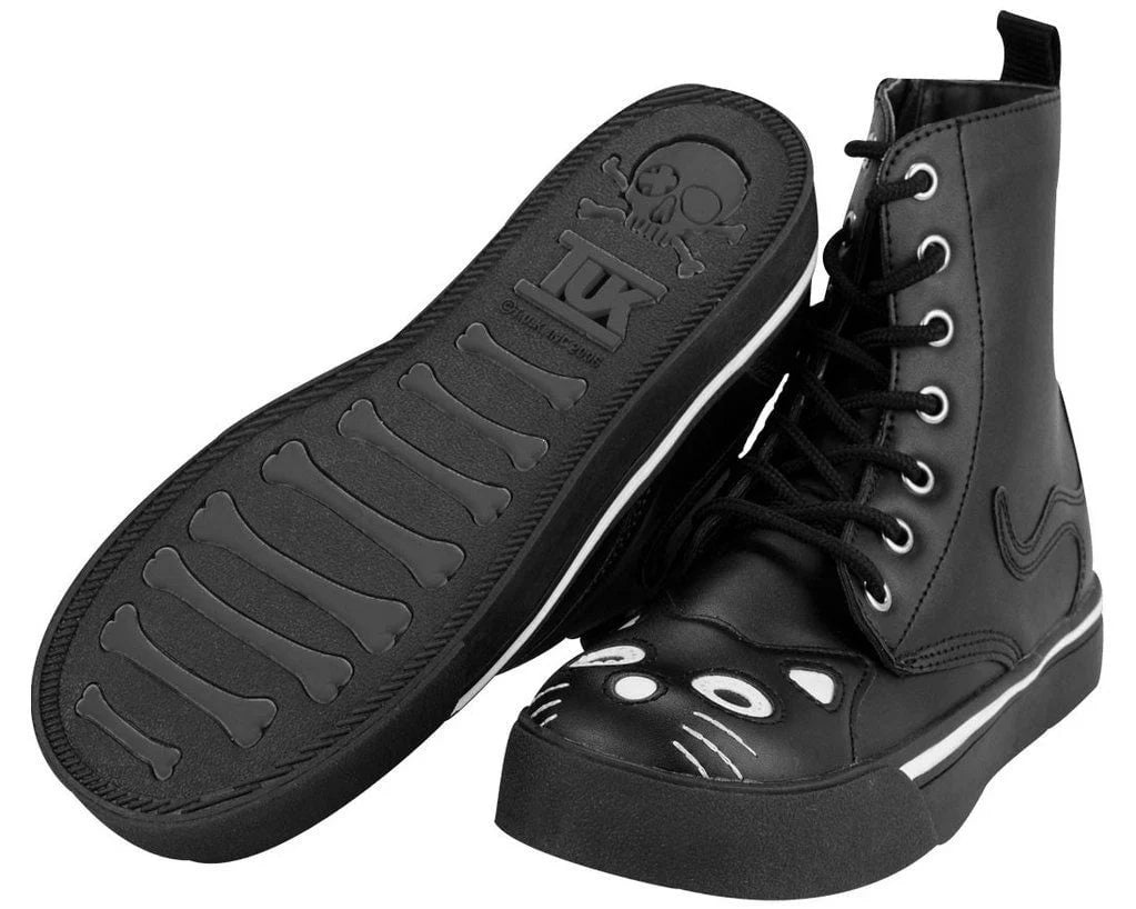 BLACK KITTY SNEAKER BOOT
