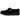 SUEDE BUCKLE POINTED CREEPER BLACK