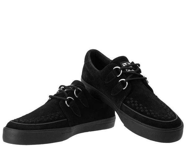 D-RING CREEPER SNEAKER A9178 BLACK