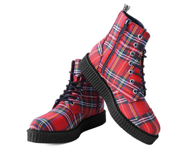 TARTAN POINTED BOOT