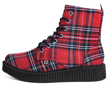 TARTAN POINTED BOOT