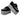 STRIPED SOLE CREEPER BLACK/WHITE