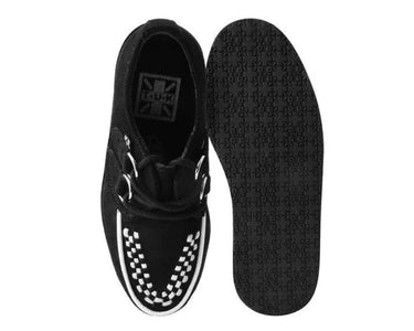 STRIPED SOLE CREEPER BLACK/WHITE