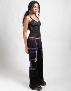 CHAIN DARK STREET PANT