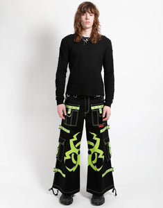 MEGA BIOHAZARD PANT BLK/LIME