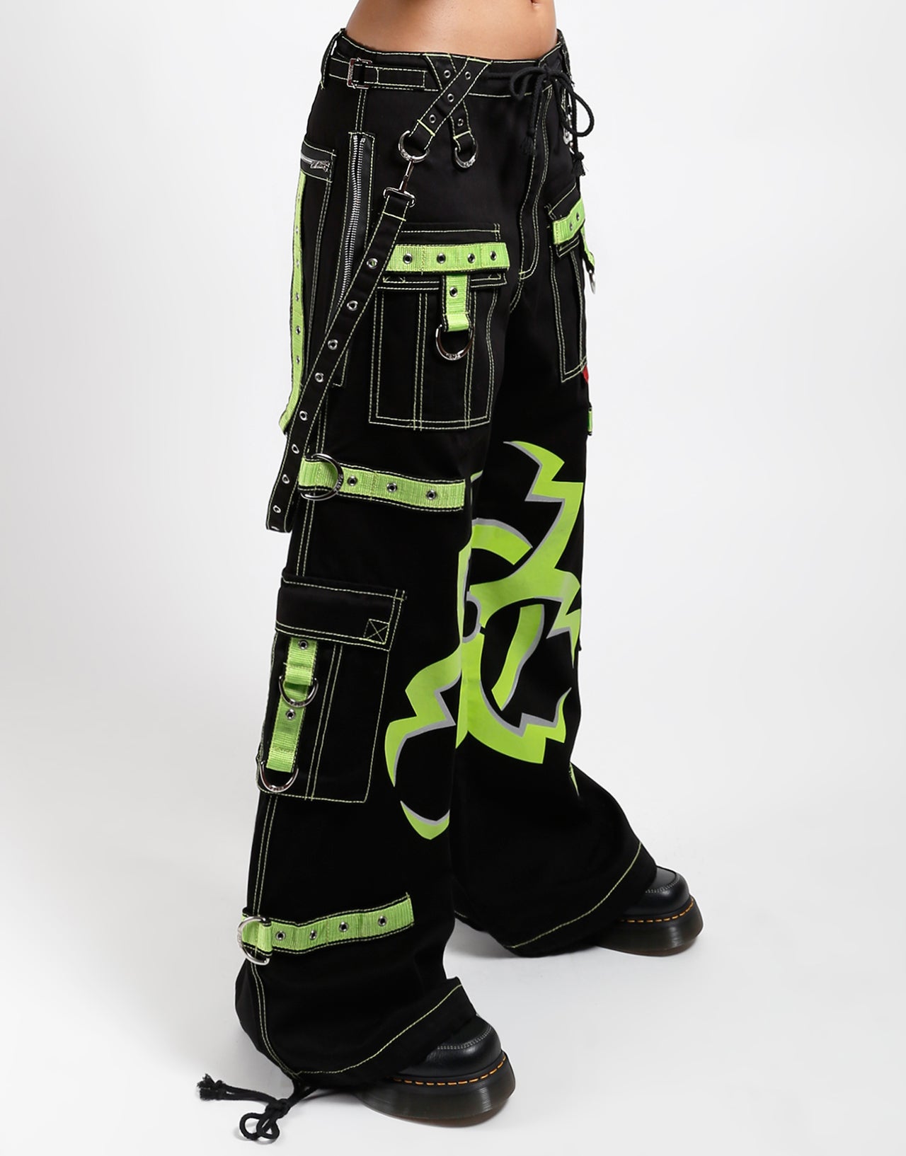 MEGA BIOHAZARD PANT BLK/LIME