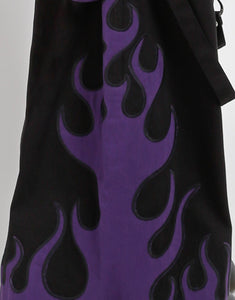 FLAME DARK STREET PANT PURPLE