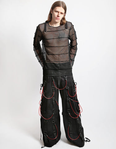 TRANSFUSION PANT RED STRAP