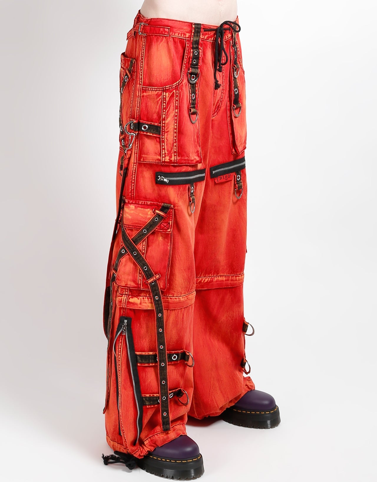 X-STRAP ZIP OFF PANT FIRE WASH