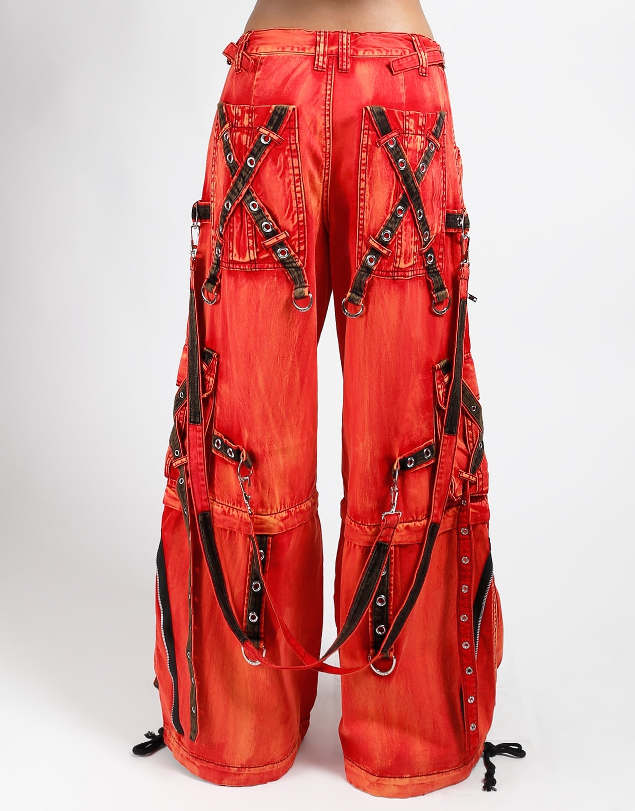 X-STRAP ZIP OFF PANT FIRE WASH