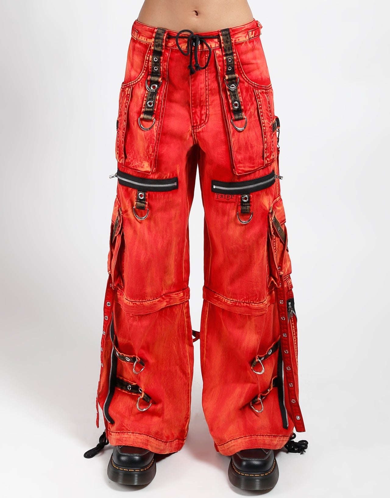 X-STRAP ZIP OFF PANT FIRE WASH