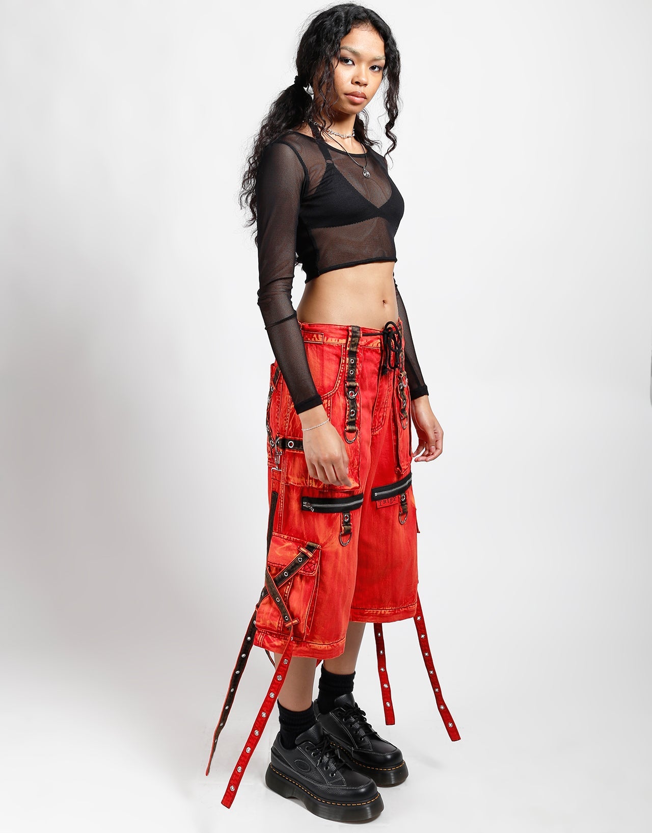 X-STRAP ZIP OFF PANT FIRE WASH