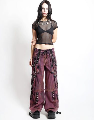 MEGA DARK STREET PANT PURPLE HAZE WASH