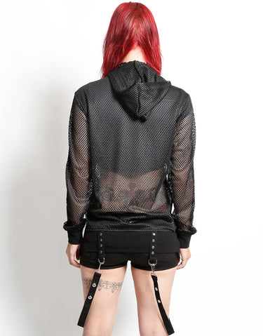 MESH DRING HOODIE