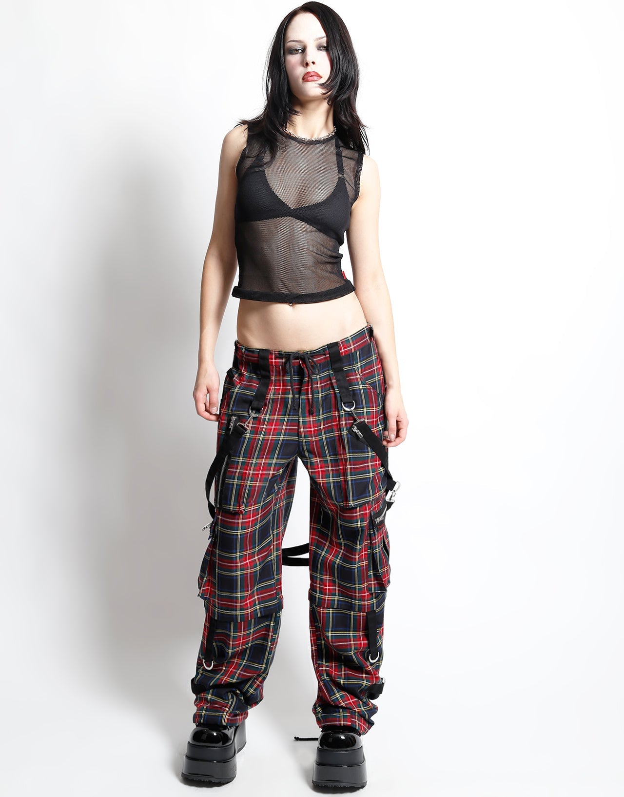 CLASH PANT BLACK PLAID