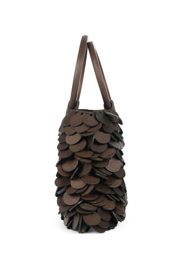 ARIANNA BROWN COMBO HANDBAG
