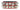 2 ROW PYRAMID RED BRACELET