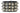 3 ROW PYRAMID STUD PATENT BRACELET