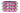 3 ROW PYRAMID PINK STUD PATENT BRACELET