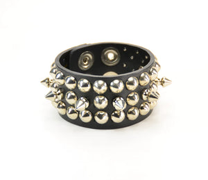 SPIKE & CONICAL STUD BRACELET