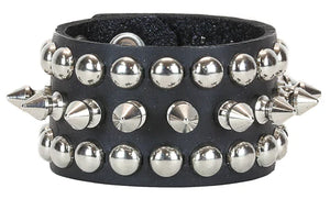 SPIKE ROUND STUD BRACELET