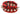 1 ROW SPIKE RED LEOPARD BRACELET