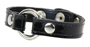 BRACELET W RING BLACK