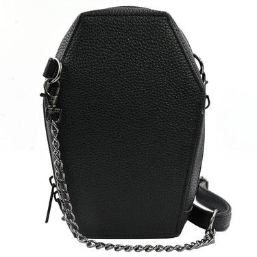COFFIN & BAT MINI CROSSBODY PURSE