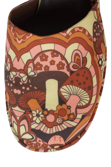BOHEMIAN PLATFORM MARY JANES IN MUSHROOM