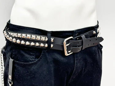 DOUBLE STRAP PYRAMID/CONICAL BELT
