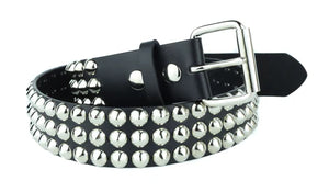3 ROW CONICAL STUD BELT