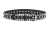 2 ROW STUD AND EYELET BELT