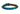 SPIKE CHOKER BLUE RAINBOW
