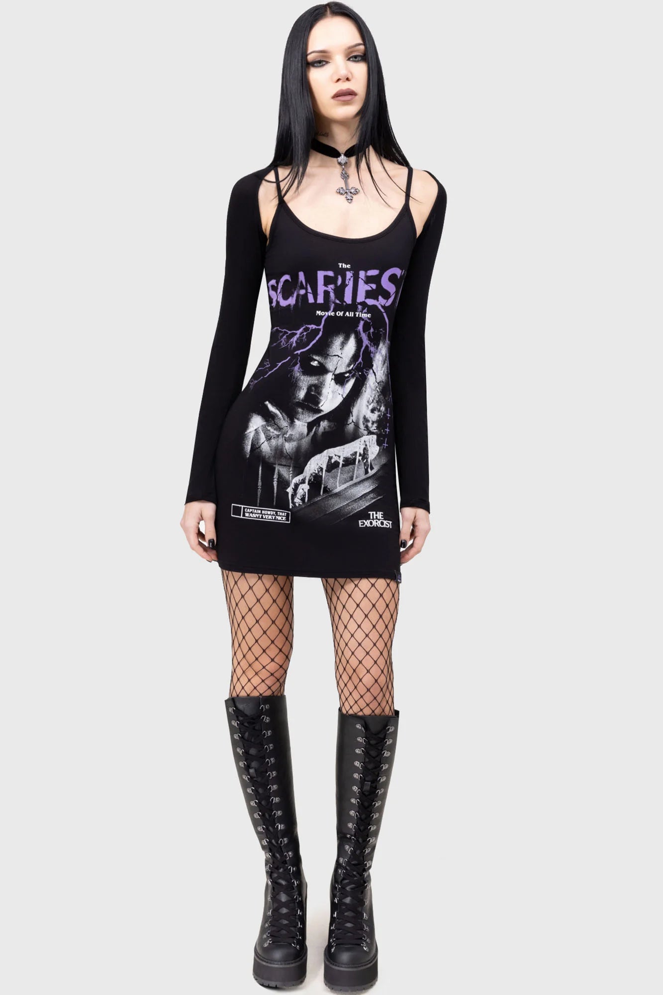 DEMONS EXIST CAMI DRESS