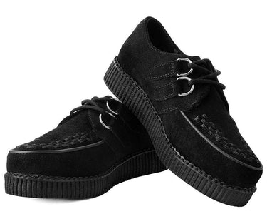 VIVA LOW CREEPER BLACK SUEDE