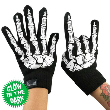 SKELETON HAND GLOW GLOVES