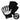 SKELETON HAND GLOW FINGERLESS GLOVES
