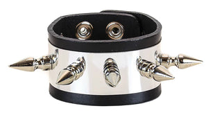 SPIKE/PLATE BRACELET